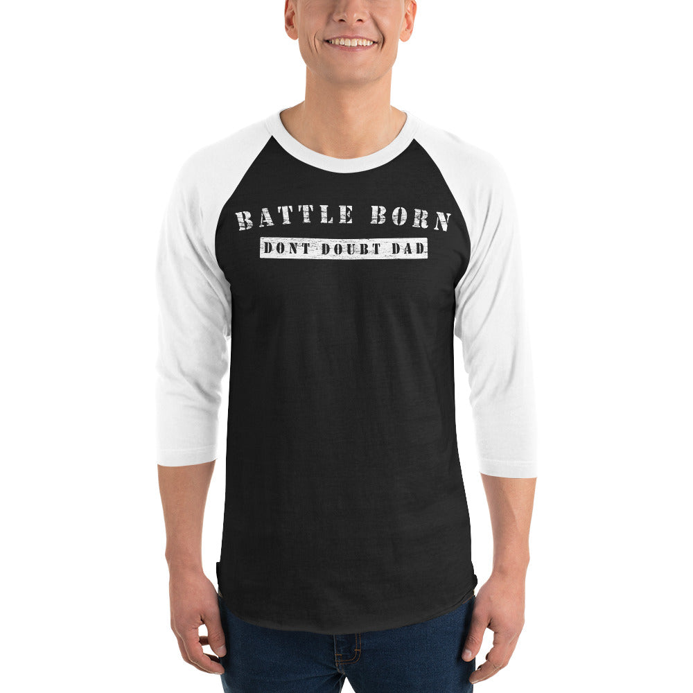 Battle Born 3/4 Sleeve Raglan Shirt