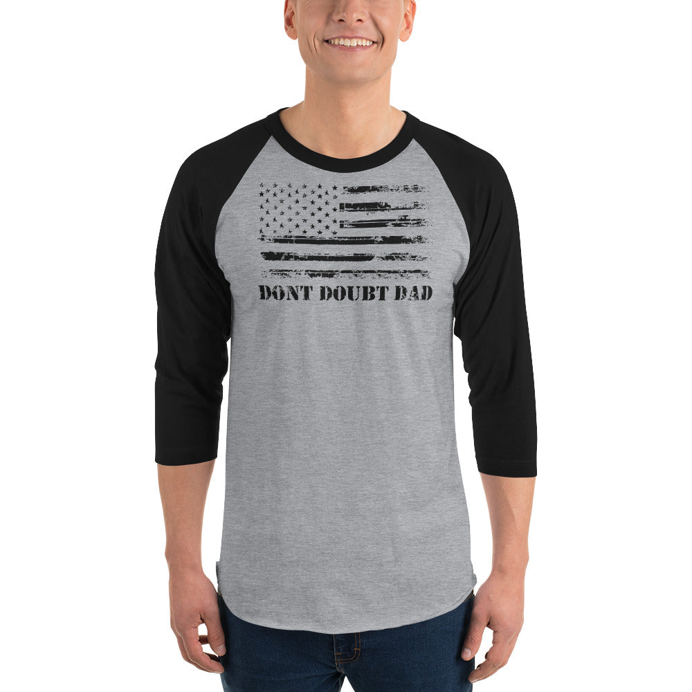 Salute 3/4 Sleeve Raglan T-Shirt