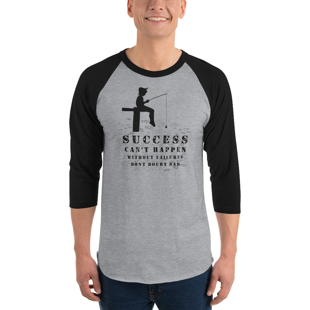 Success 3/4 Sleeve Raglan T-Shirt