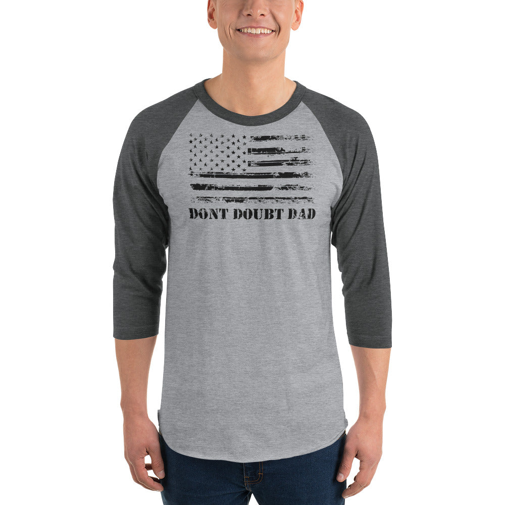 Salute 3/4 Sleeve Raglan T-Shirt