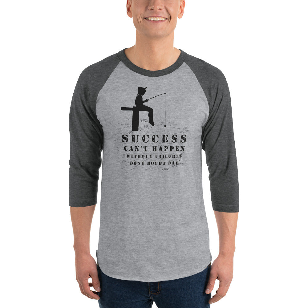Success 3/4 Sleeve Raglan T-Shirt