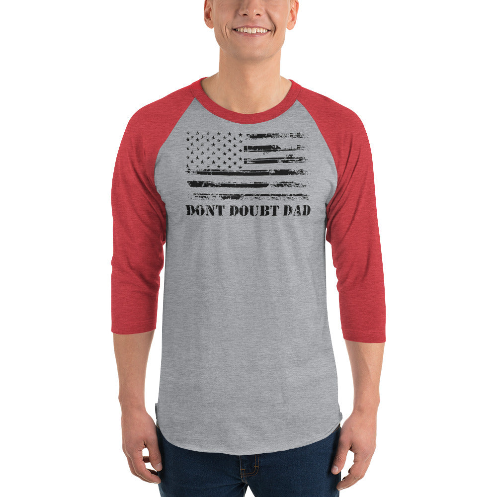 Salute 3/4 Sleeve Raglan T-Shirt