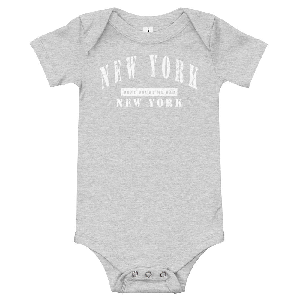 DDMD NYNY Baby Short Sleeve One Piece