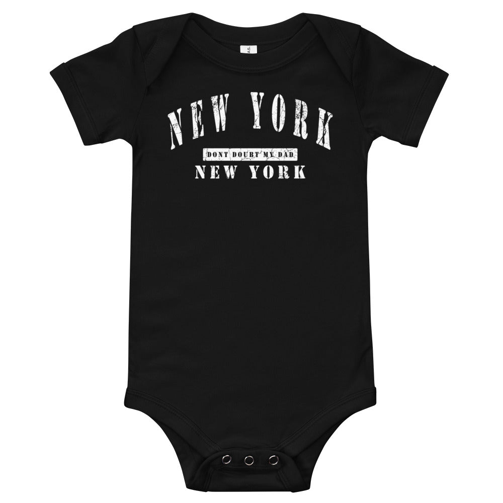 DDMD NYNY Baby Short Sleeve One Piece