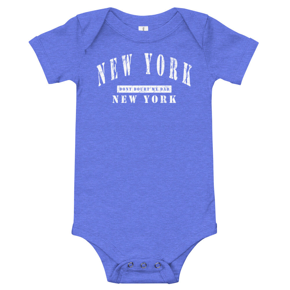 DDMD NYNY Baby Short Sleeve One Piece