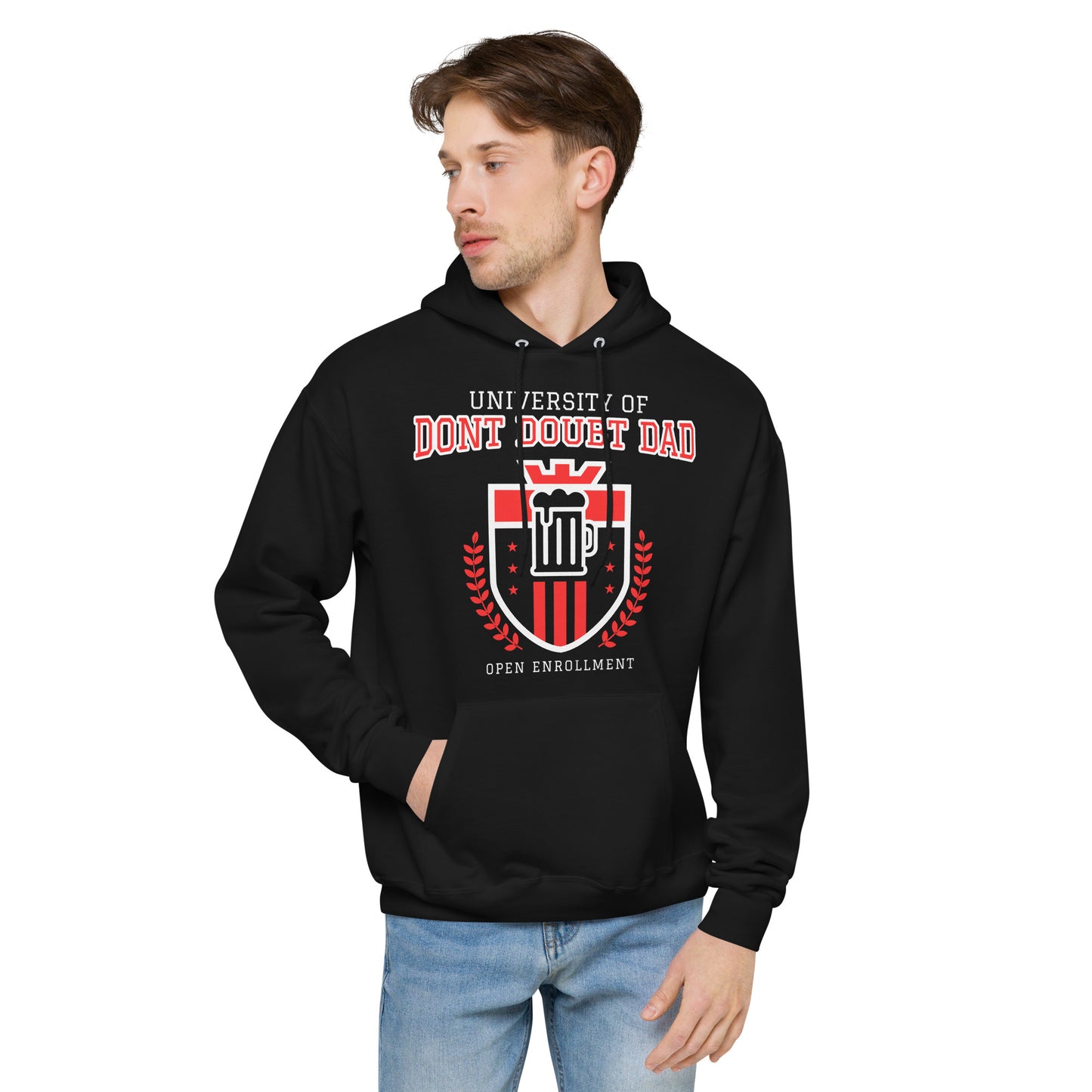 ***** University Fleece Hoodie