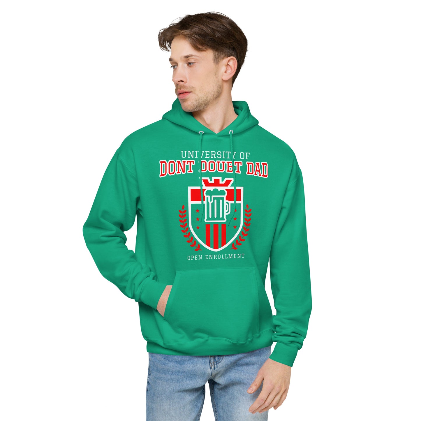 ***** University Fleece Hoodie