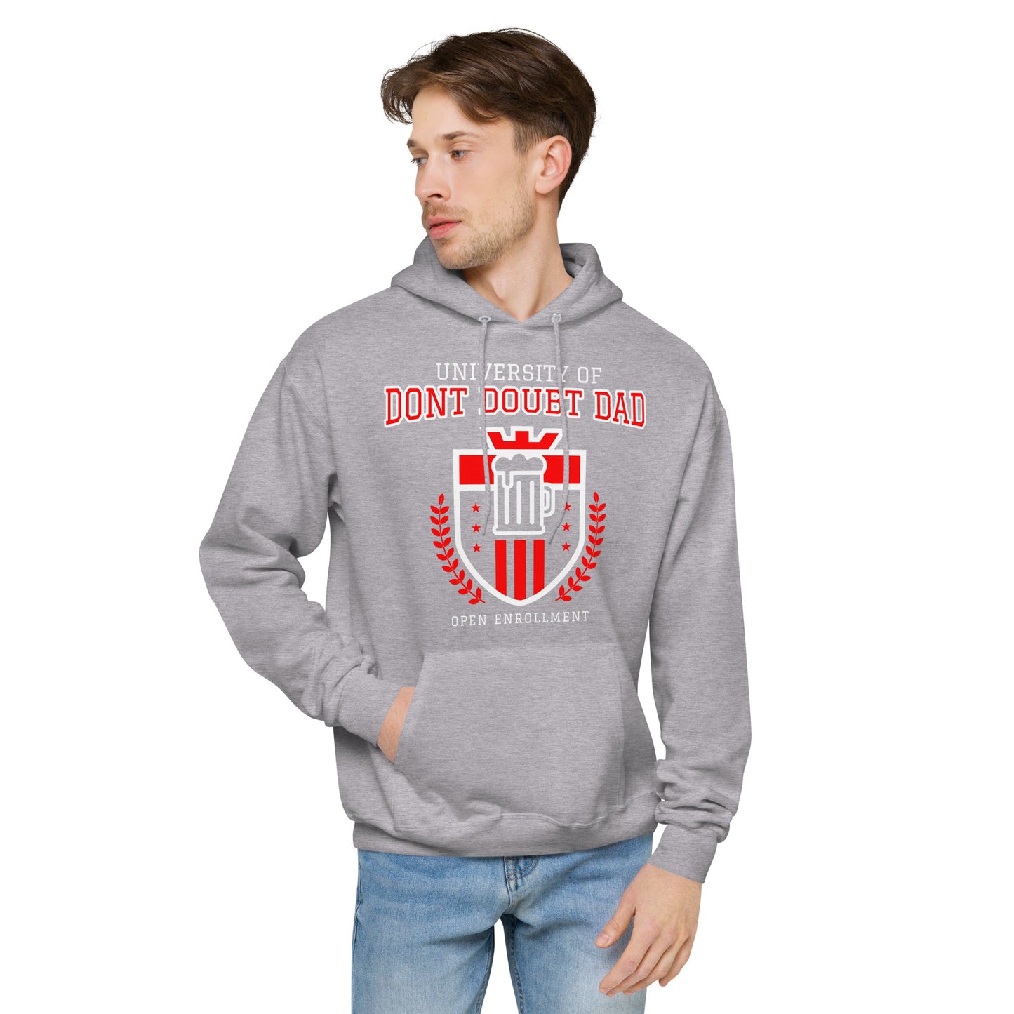 ***** University Fleece Hoodie